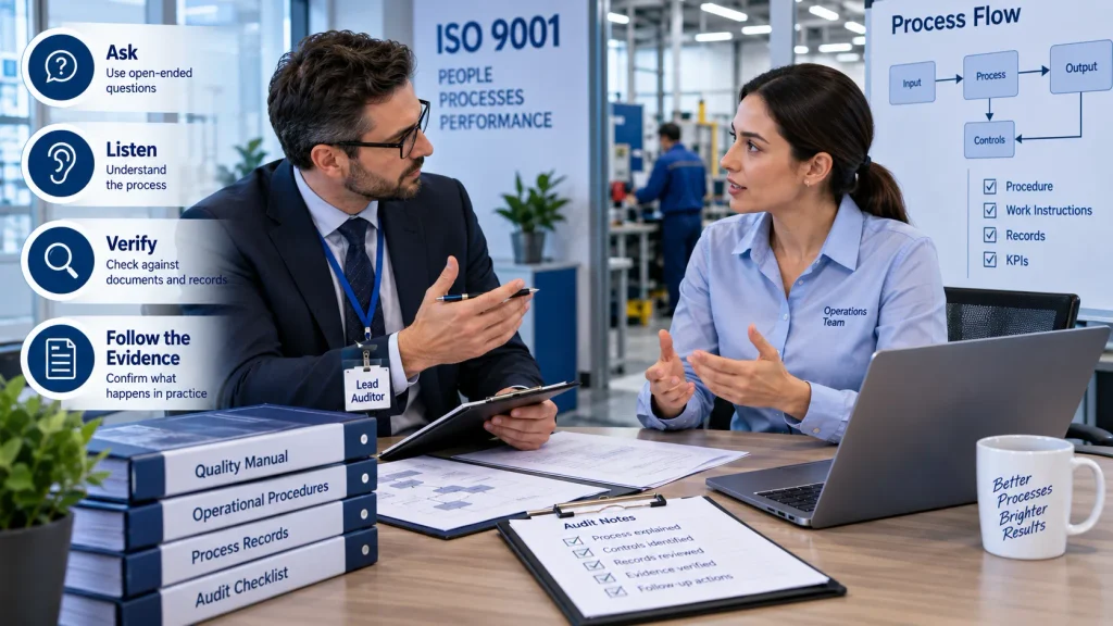 How to Conduct an ISO 9001 Audit: A Practical Guide for Aspiring Lead Auditors 4 ISO 9001 Quality Audit in Action