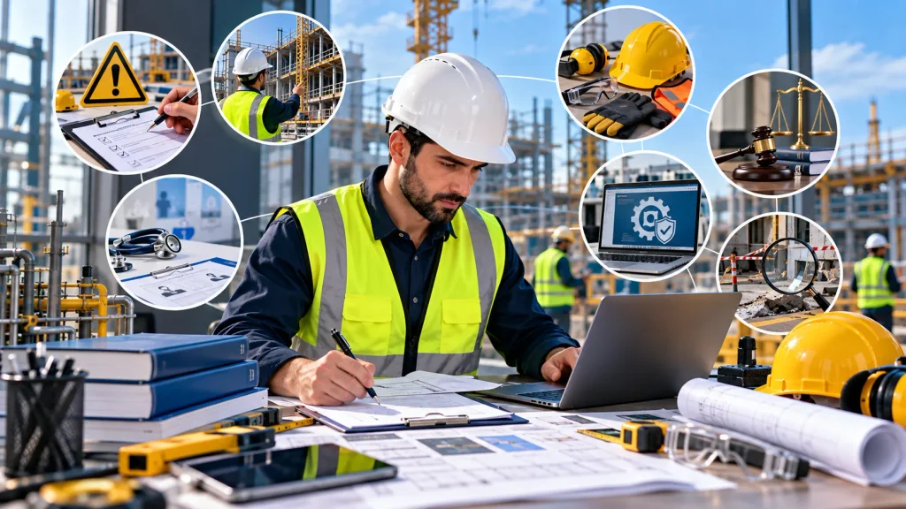 What Is OTHM Health and Safety? A Complete Guide to Qualifications and Career Opportunities 3 Industrial Safety Planning Workspace