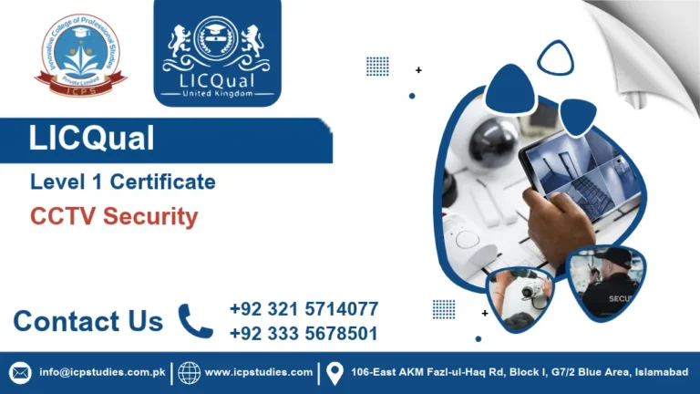LICQual Level 1 Certificate in CCTV Security