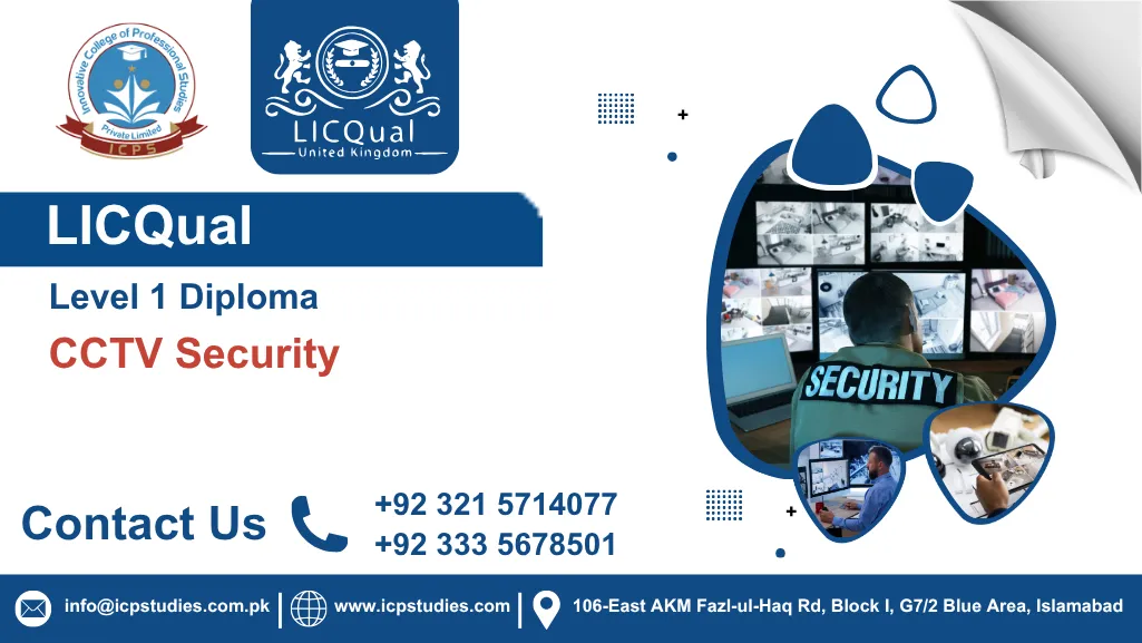 LICQual Level 1 Diploma in CCTV Security