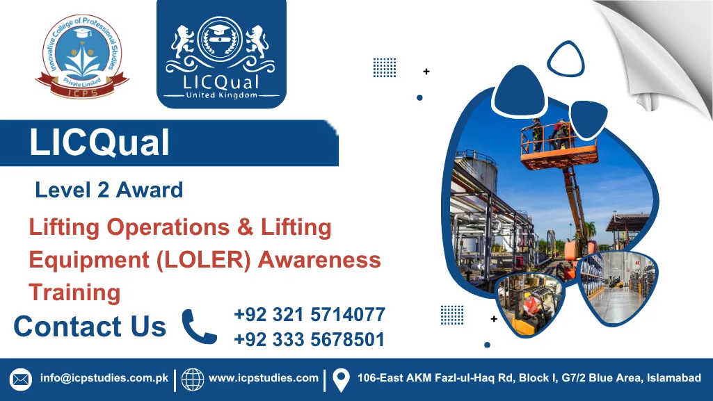 LICQual Level 2 Award in Lifting Operations & Lifting Equipment (LOLER) Awareness Training