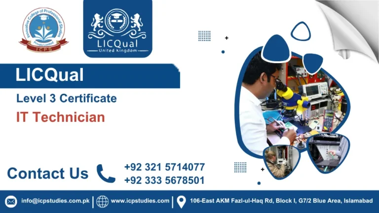 LICQual Level 3 Certificate in IT Technician