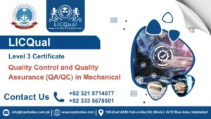 LICQual Level 3 Certificate in Quality Control and Quality Assurance (QA/QC) in Mechanical
