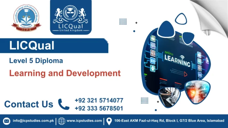 LICQual Level 5 Diploma in Learning and Development