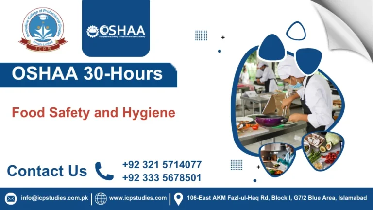 OSHAA 30-Hours Food Safety and Hygiene