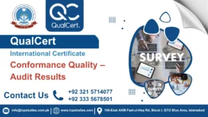 QualCert International Certificate in Conformance Quality – Audit Results