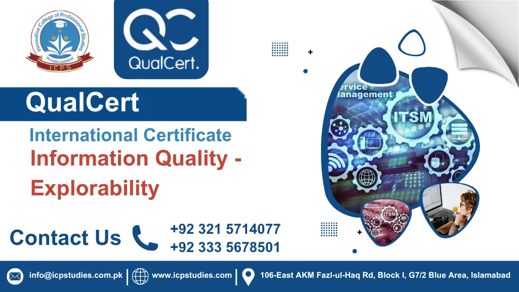 QualCert International Certificate in Information Quality -Explorability