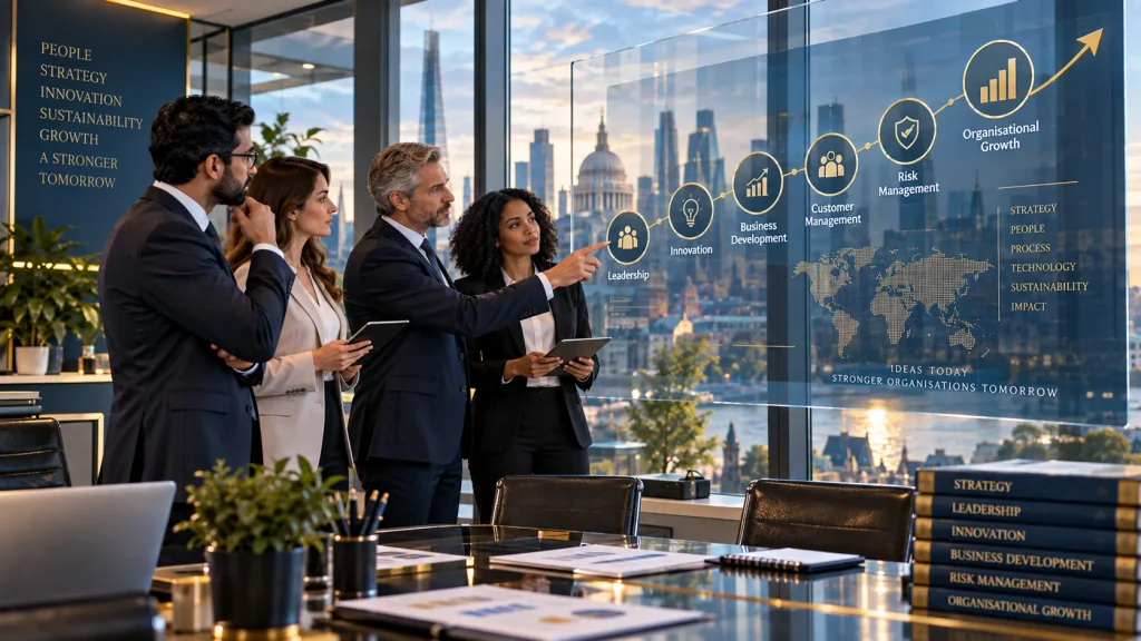 Visionary Strategy Team at Sunset