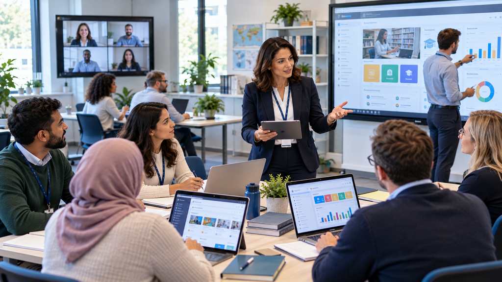OTHM Level 4 Diploma in Education and Training Management: A Complete Learner's Guide 6 Collaborative Hybrid Learning Classroom