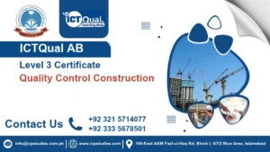 ICTQual AB Level 3 Certificate in Quality Control Construction