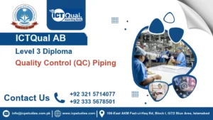 ICTQual AB Level 3 Diploma in Quality Control (QC) Piping