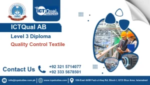 ICTQual AB Level 3 Diploma in Quality Control Textile