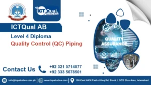 ICTQual AB Level 4 Diploma in Quality Control (QC) Piping
