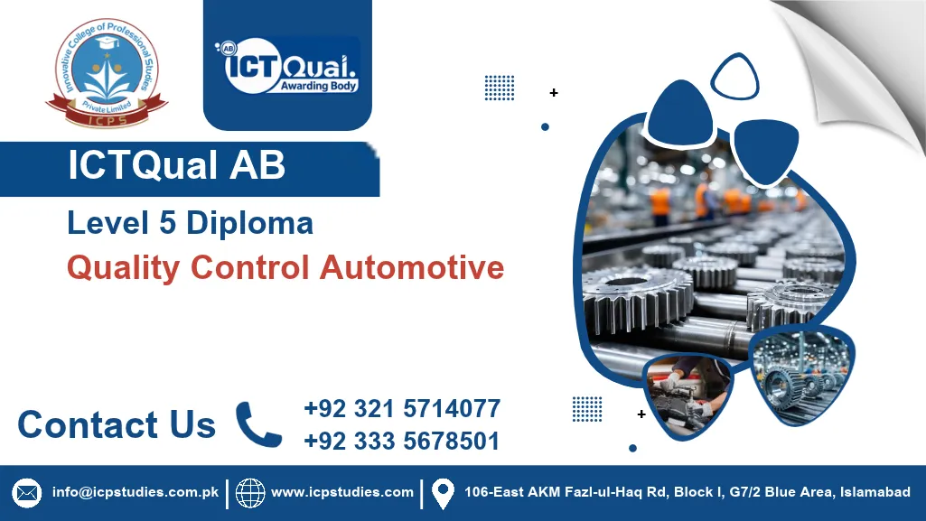 ICTQual AB Level 5 Diploma in Quality Control Automotive