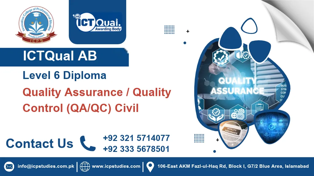 ICTQual AB Level 6 Diploma in Quality Assurance / Quality Control (QA/QC) Civil