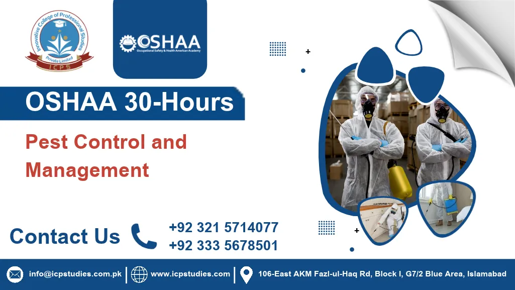 OSHAA 30-Hours Pest Control and Management