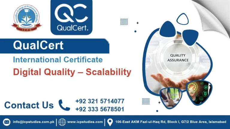 QualCert International Certificate in Digital Quality – Scalability