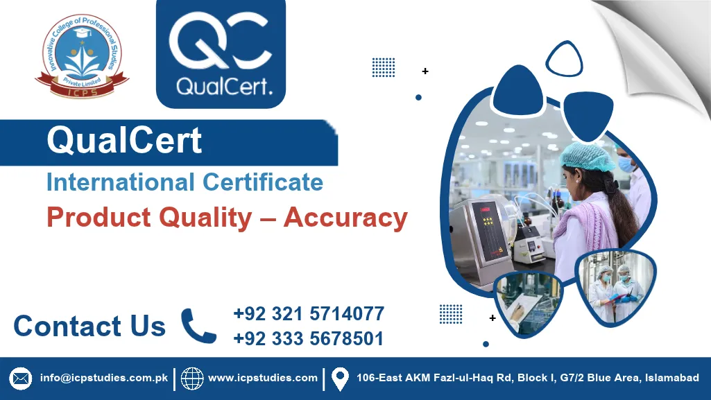 QualCert International Certificate in Product Quality – Accuracy