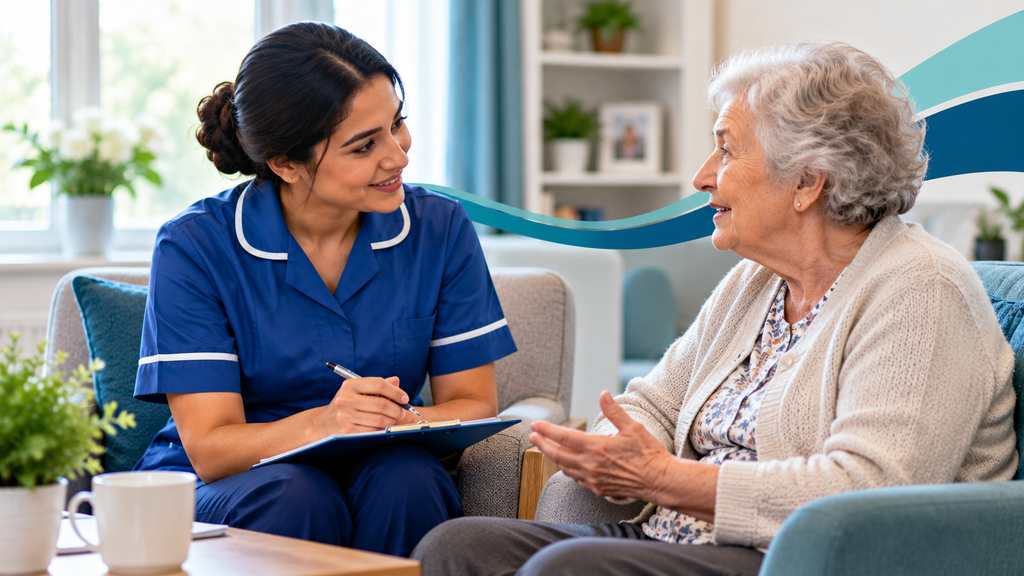 Warm Caregiving Conversation